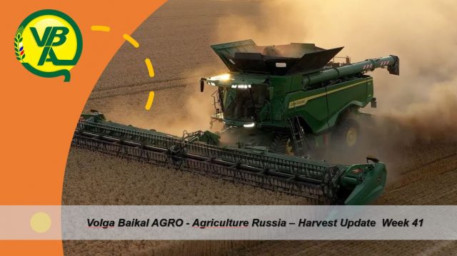 Volga Baikal AGRO News Update: Seasonal Field Work Progress – Agriculture Russia October 12, 2020 !!!