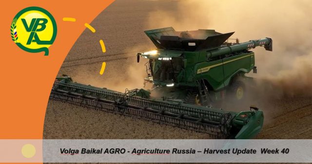 Volga Baikal AGRO News Update, Seasonal Field Work Progress -Agriculture Russia October 5-2020 !!!