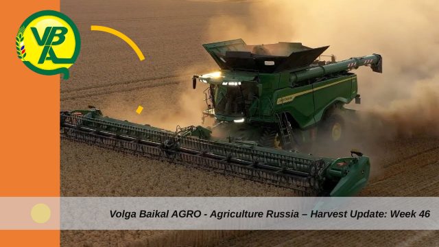Volga Baikal AGRO News Update: Seasonal Field Work Progress – Agriculture Russia November 09, 2020 !!!