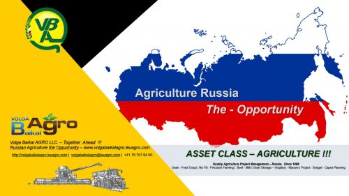 ASSET CLASS – AGRICULTURE  !!!