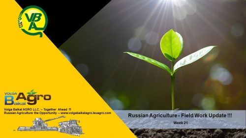 Volga Baikal AGRO News Update on the Russian Agriculture Seasonal Spring Field Work Progress !!!