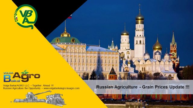 Volga Baikal AGRO NEWS Update on the Wheat Price Development !!!