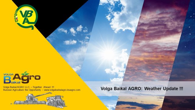 Volga Baikal AGRO NEWS Update on the Spring Weather Forecast – 2022 !!!